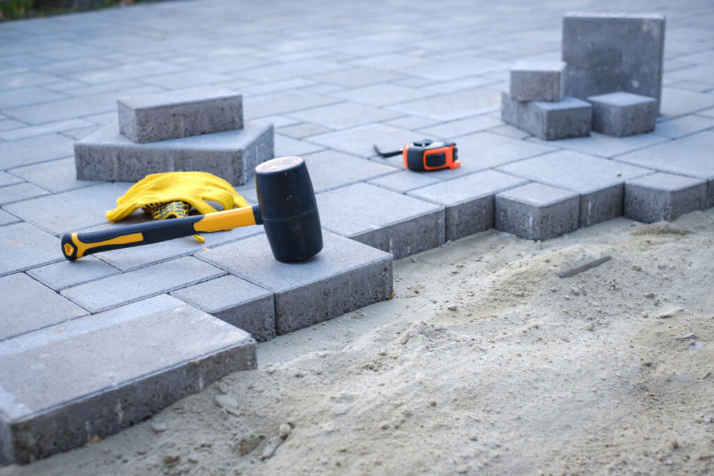 A tools for paving installation